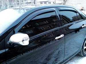 Дефлекторы окон для TOYOTA COROLLA 2007- г.в., sed. Sim NLD.STOCOR0732