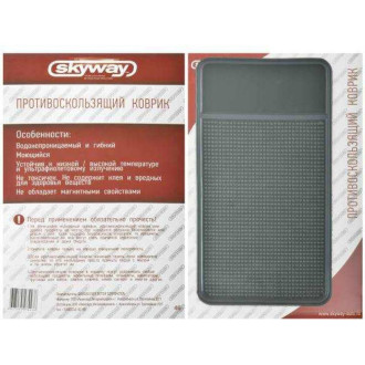 Противоскользящий автомобильный коврик панели SKYWAY S00401010
