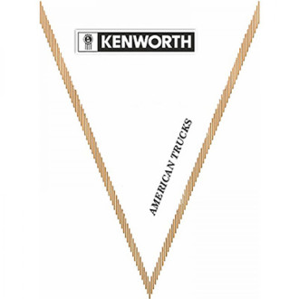 Треугольный автомобильный вымпел SKYWAY KENWORTH