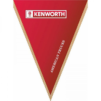 Треугольный автомобильный вымпел SKYWAY KENWORTH