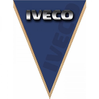 Треугольный автомобильный вымпел SKYWAY IVECO