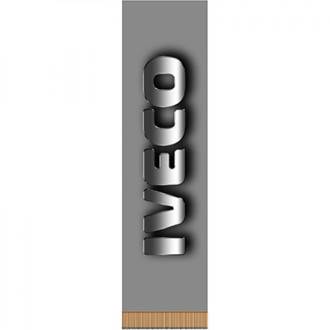 Прямоугольный автомобильный вымпел SKYWAY IVECO