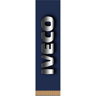 Прямоугольный автомобильный вымпел SKYWAY IVECO