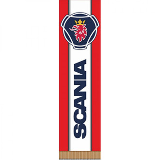 Прямоугольный автомобильный вымпел SKYWAY SCANIA