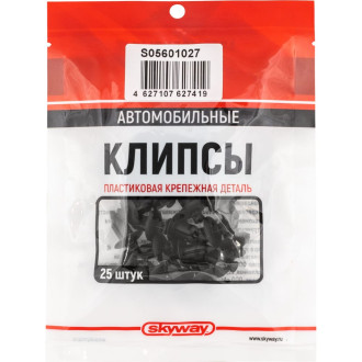 Клипса TOYOTA HIGHLANDER 027 дефлектор воздухазаборника SKYWAY S05601027