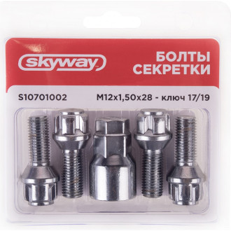 Болты-секретки SKYWAY S10701002