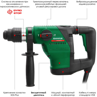 Бесщеточный перфоратор STATUS MPR50BL