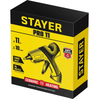 Электрический термоклеевой пистолет STAYER Pro 11