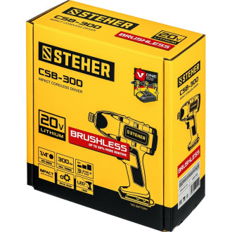 Бесщеточный винтоверт STEHER CSB-300
