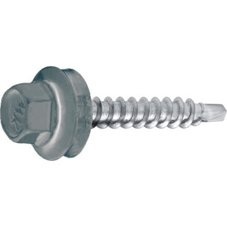 Кровельный саморез swfs 4.8х51 RAL-7004 250 шт.
