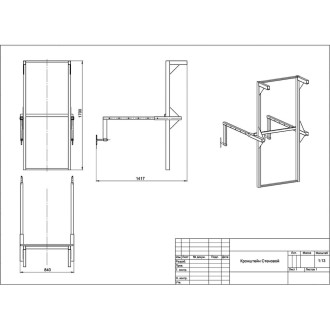 Стеновой оконный кронштейн POLIMER GROUP MTS6