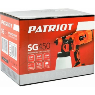 Электрический краскопульт Patriot SG 450