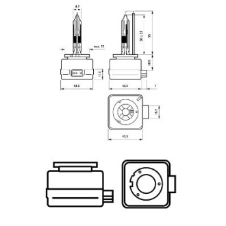 Автолампа PHILIPS 42306VIC1