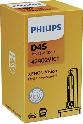 Автолампа PHILIPS XENON VISION