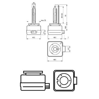 Автолампа PHILIPS 85415VIC1