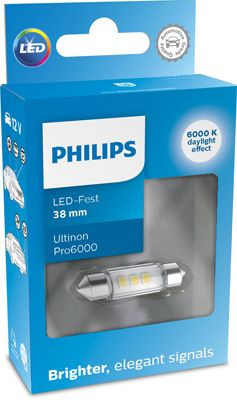 Автолампа PHILIPS C5W, SV8.5/8