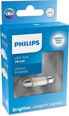 Автолампа PHILIPS C5W, SV8.5/8