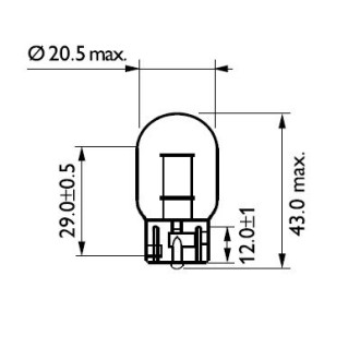 Автолампа PHILIPS 12071B2