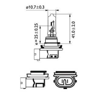 Автолампа PHILIPS 12361C1