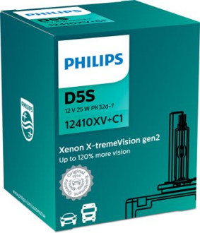 Автолампа PHILIPS Xenon X-treme Vision gen2