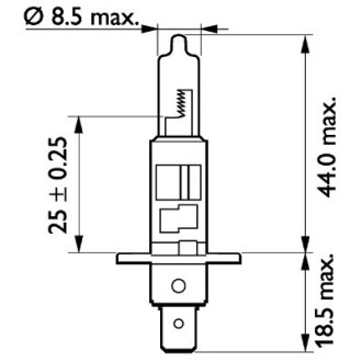 Автолампа PHILIPS 13258MDB1