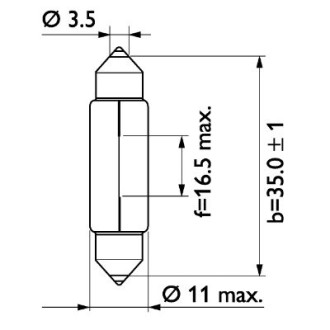 Автолампа PHILIPS 13844B2