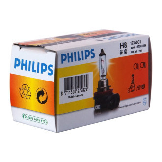 Автолампа PHILIPS H8 35 PGJ19-1 12V /1/50