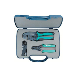 Набор инструментов для коаксиальных кабелей Pro'sKit 6PK-3010