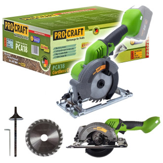 Аккумуляторная циркулярная пила PROCRAFT Universal