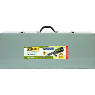 Отбойный бесщеточный молоток PROCRAFT PSH2600
