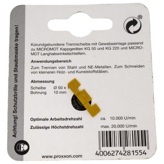Отрезной диск для LHW Proxxon PR-28155