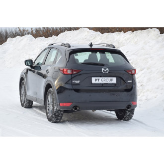 Рейлинги PT Group Черный Муар MAZDA CX-5 2011-