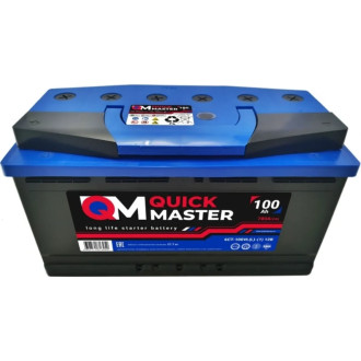 Аккумуляторная батарея Quick Master SP 6СТ-100 (L)-(1) 780А, 353x175x190