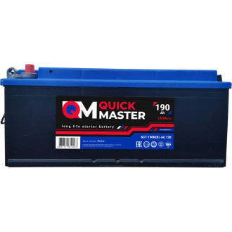 Акб Quick Master sp 6ст-190 (r)-(4) 1200a