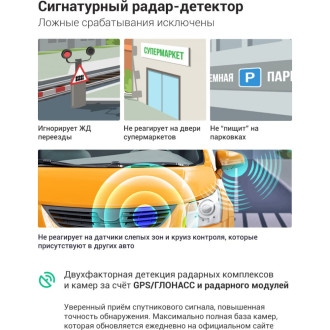 Автомобильный сигнатурный радар-детектор ROADGID 1044756