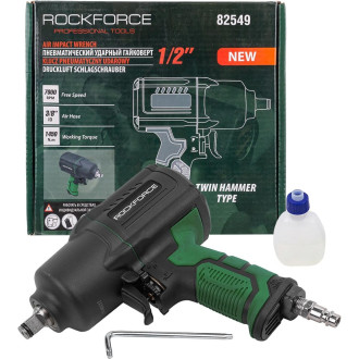 Ударный пневмогайковерт Rockforce Twin Hammer