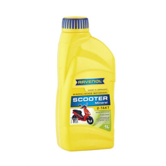 Моторное масло для 2-тактных двигателей RAVENOL Scooter 2-Takt Mineral