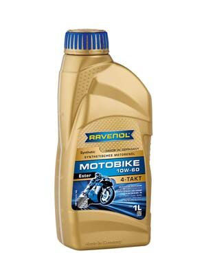 Моторное масло RAVENOL Motobike 4-T Ester 10W-60