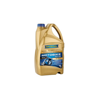 Моторное масло RAVENOL Motobike 4-T Ester SAE 5W-40 4 л