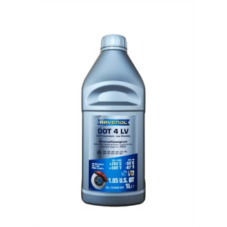 Тормозная жидкость RAVENOL DOT 4 LV