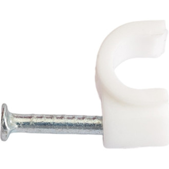 Круглая пластиковая скоба REXANT 07-4005-20