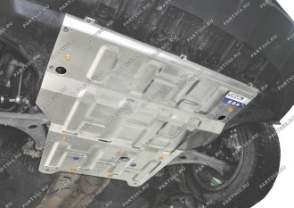 Защита картера и КПП для Audi Q3 2011-н.в. Rival 333.0328.1