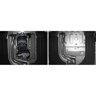 Защита кпп и РК для BMW X5 IV G05 V - 3.0 xDrive40i 2018-н.в. Rival 333.0534.1