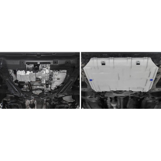 Защита картера и КПП для Haval F7 V - 1.5; 2.0 2019-н.в./Haval F7x V - 2.0 2019-н.в. Rival 333.9417.1