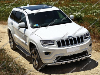 Пороги Jeep Grand Cherokee WK2 2010-2013 2013 Rival Premium