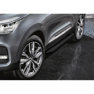 Пороги на автомобиль для chery tiggo 4 2019-н.в. Rival premium-black