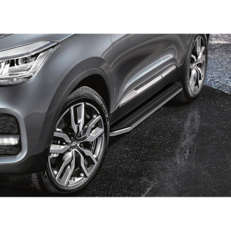 Пороги на автомобиль для chery tiggo 4 2019-н.в. Rival premium