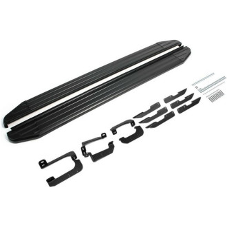 Пороги на авто exeed lx/chery tiggo 7/7, pro/8/8, pro/8, pro max Rival premium-black