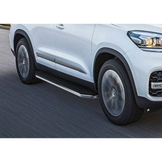 Пороги на автомобиль exeed lx/chery tiggo 7/7, pro/8/8, pro/8, pro max Rival premium