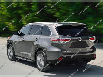 Пороги Toyota Highlander III 2014-2017 2017 Rival Premium